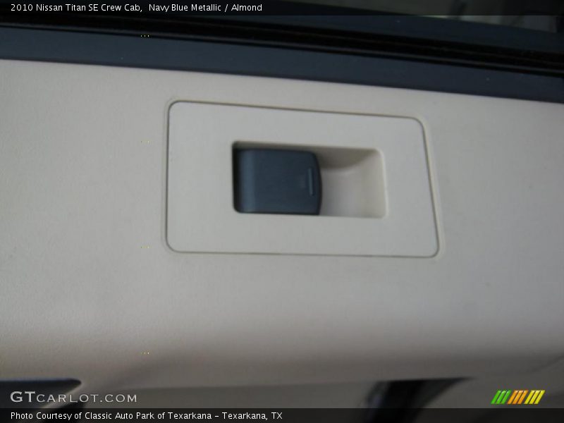 Navy Blue Metallic / Almond 2010 Nissan Titan SE Crew Cab