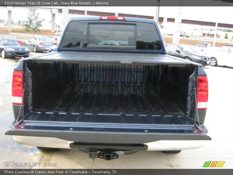 Navy Blue Metallic / Almond 2010 Nissan Titan SE Crew Cab