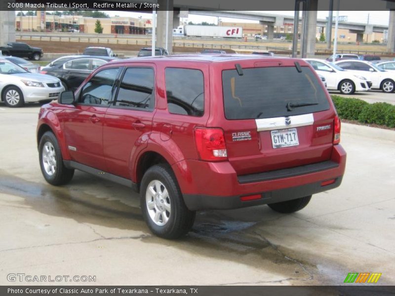 Redfire Metallic / Stone 2008 Mazda Tribute i Sport