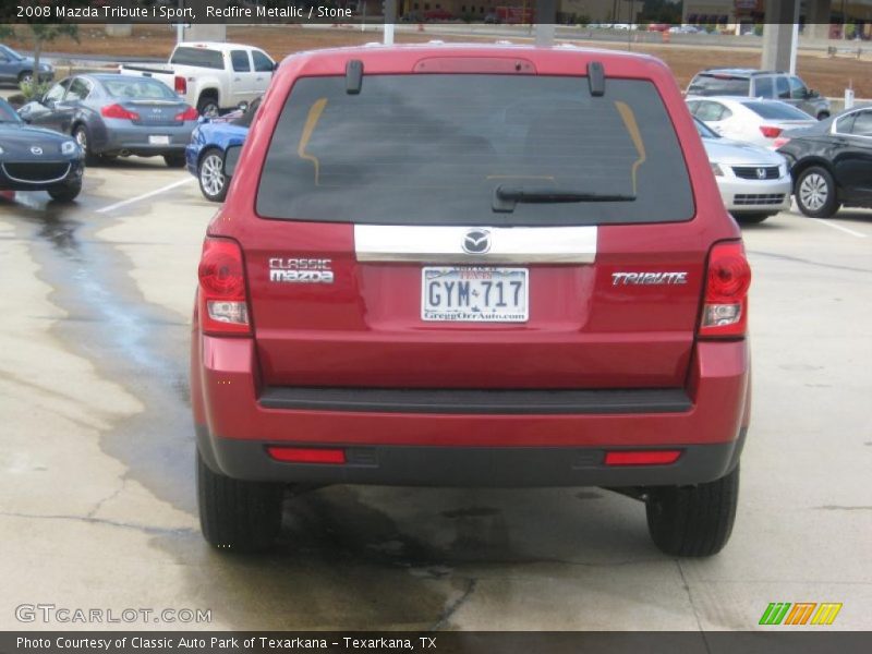 Redfire Metallic / Stone 2008 Mazda Tribute i Sport