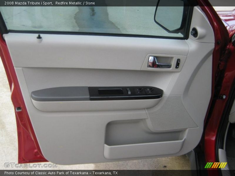 Redfire Metallic / Stone 2008 Mazda Tribute i Sport