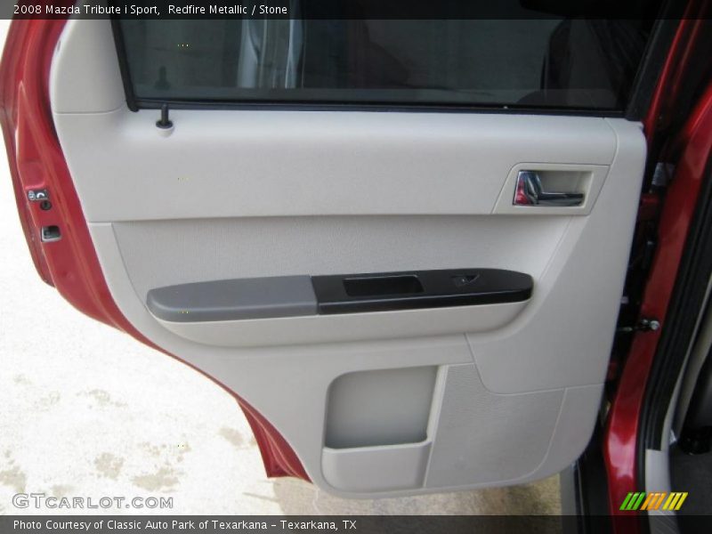 Redfire Metallic / Stone 2008 Mazda Tribute i Sport
