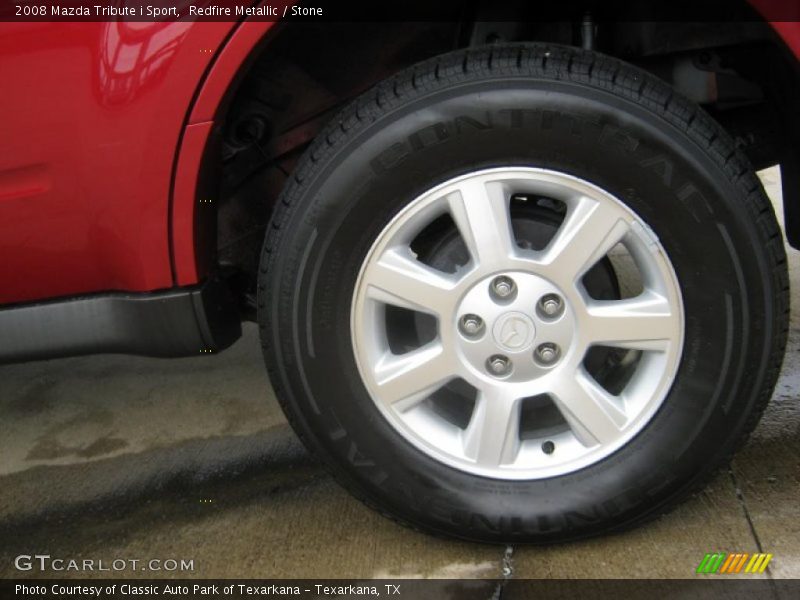 Redfire Metallic / Stone 2008 Mazda Tribute i Sport