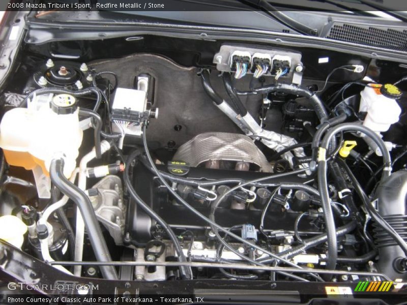 Redfire Metallic / Stone 2008 Mazda Tribute i Sport