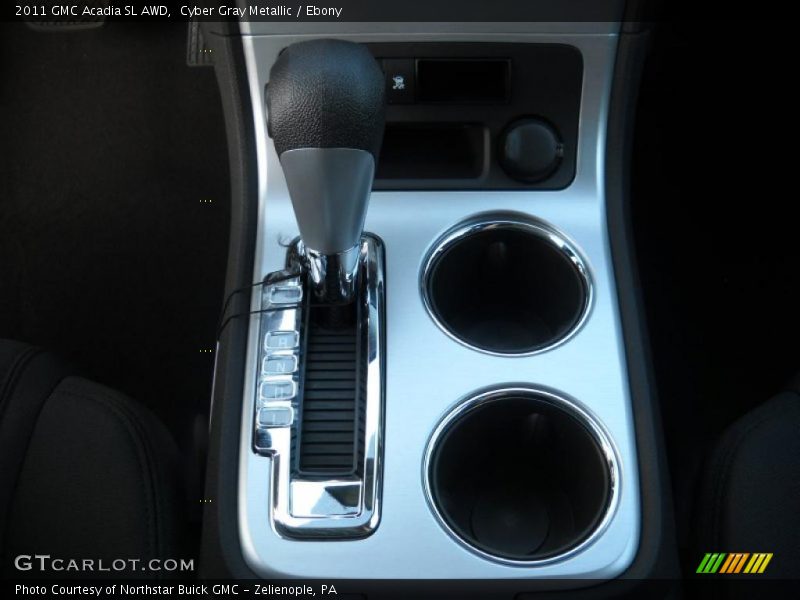 Cyber Gray Metallic / Ebony 2011 GMC Acadia SL AWD