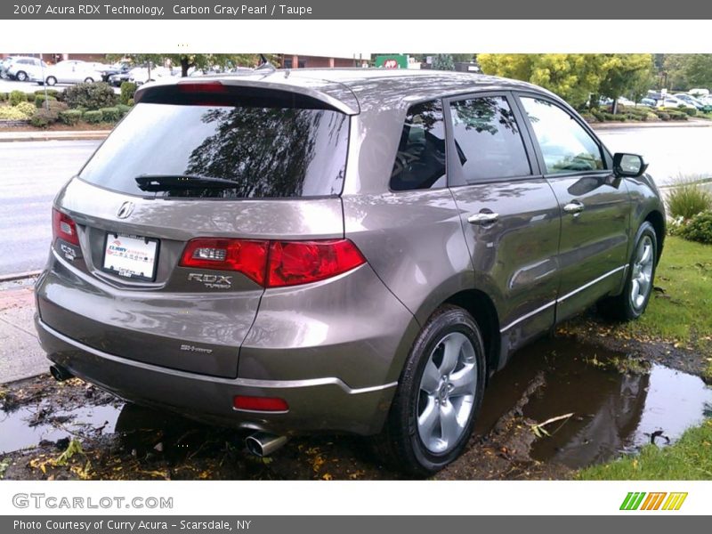 Carbon Gray Pearl / Taupe 2007 Acura RDX Technology