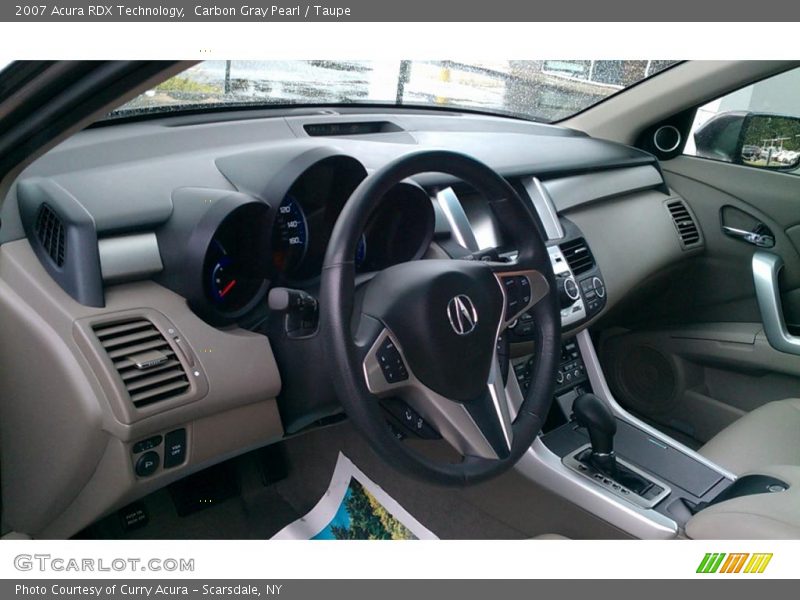  2007 RDX Technology Taupe Interior