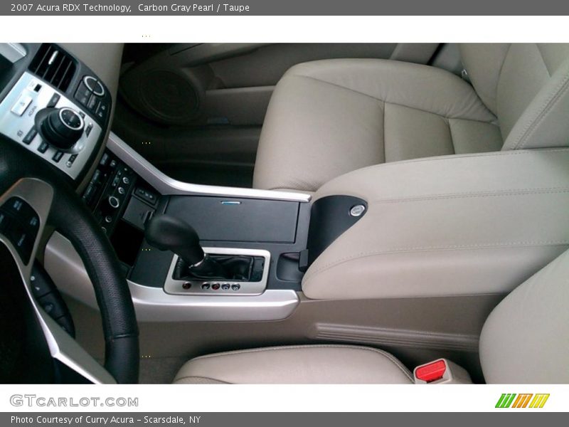  2007 RDX Technology Taupe Interior
