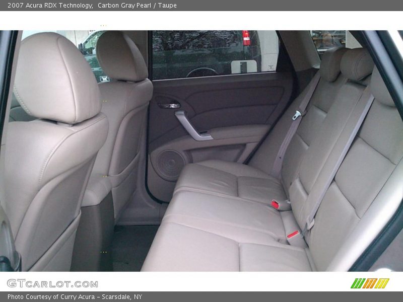  2007 RDX Technology Taupe Interior
