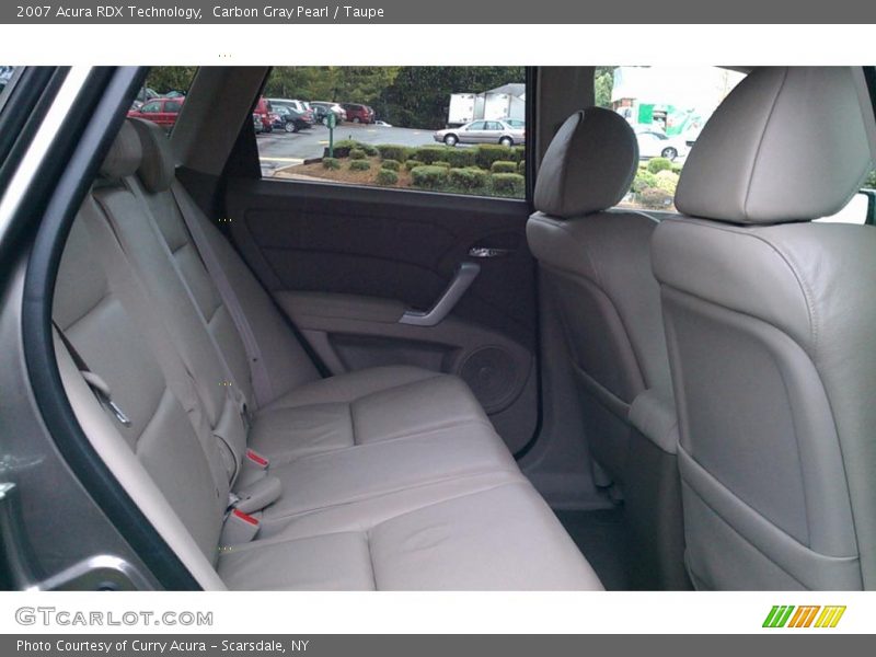  2007 RDX Technology Taupe Interior