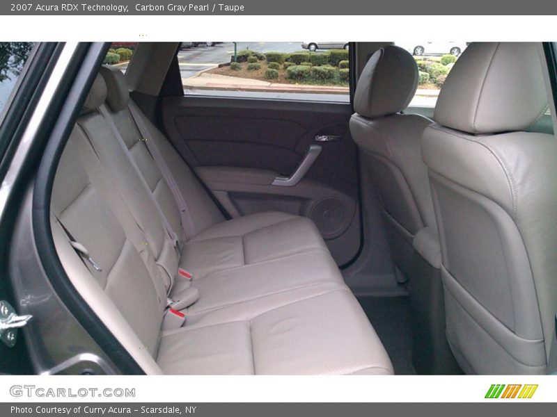 Carbon Gray Pearl / Taupe 2007 Acura RDX Technology