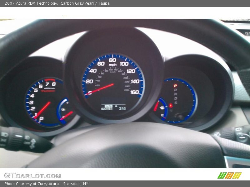  2007 RDX Technology Technology Gauges