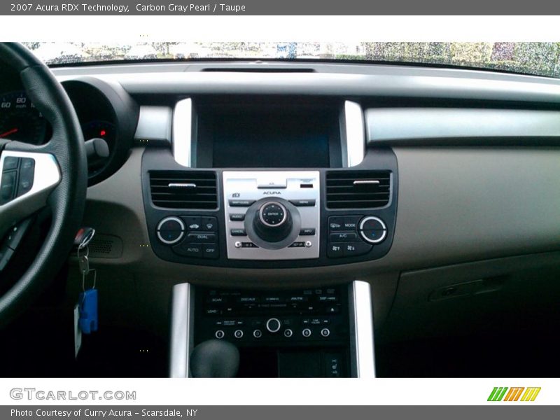 Controls of 2007 RDX Technology