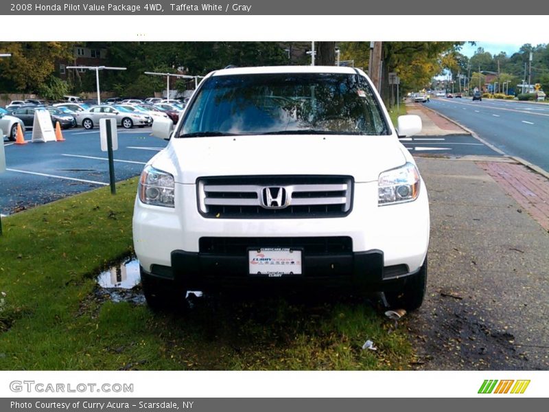 Taffeta White / Gray 2008 Honda Pilot Value Package 4WD
