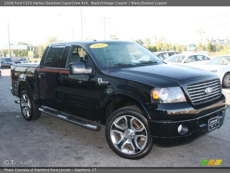  2008 F150 Harley-Davidson SuperCrew 4x4 Black/Vintage Copper