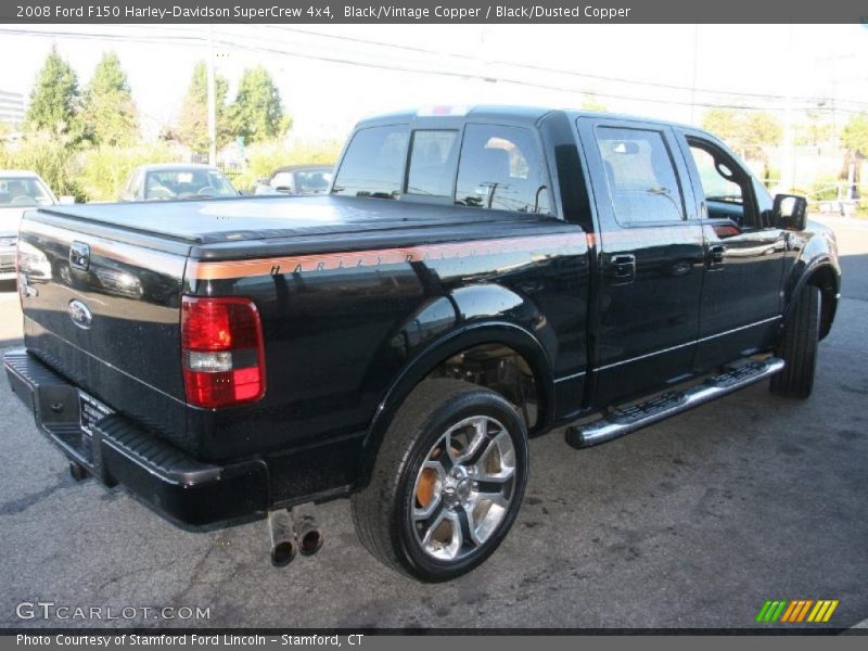 Black/Vintage Copper / Black/Dusted Copper 2008 Ford F150 Harley-Davidson SuperCrew 4x4