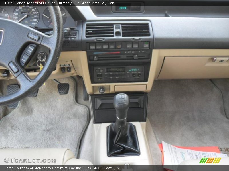 Controls of 1989 Accord SEi Coupe