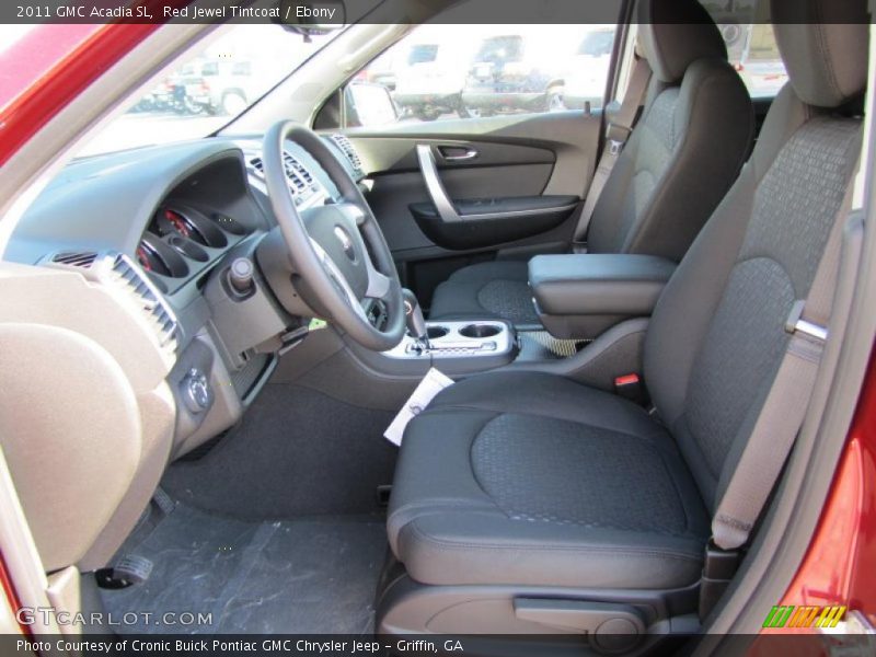 Red Jewel Tintcoat / Ebony 2011 GMC Acadia SL