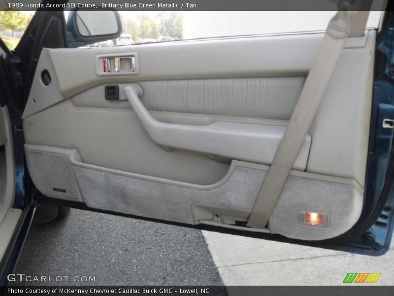  1989 Accord SEi Coupe Tan Interior