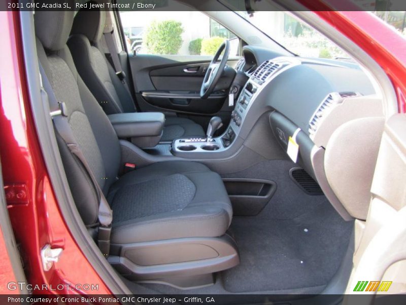 Red Jewel Tintcoat / Ebony 2011 GMC Acadia SL