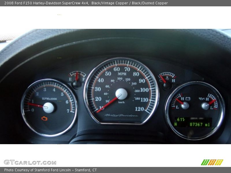  2008 F150 Harley-Davidson SuperCrew 4x4 Harley-Davidson SuperCrew 4x4 Gauges