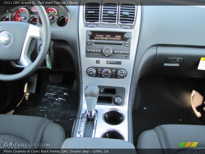 Red Jewel Tintcoat / Ebony 2011 GMC Acadia SL