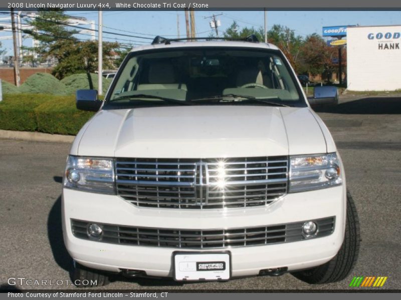 White Chocolate Tri Coat / Stone 2008 Lincoln Navigator Luxury 4x4