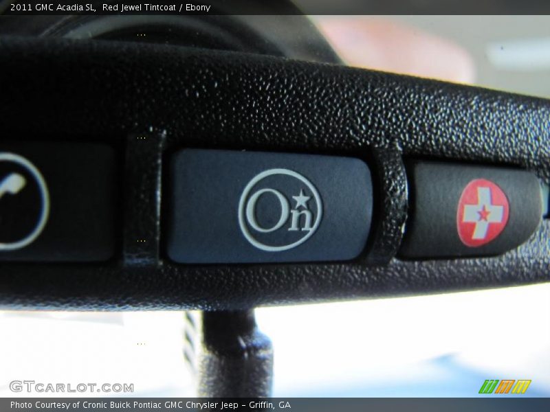 Red Jewel Tintcoat / Ebony 2011 GMC Acadia SL
