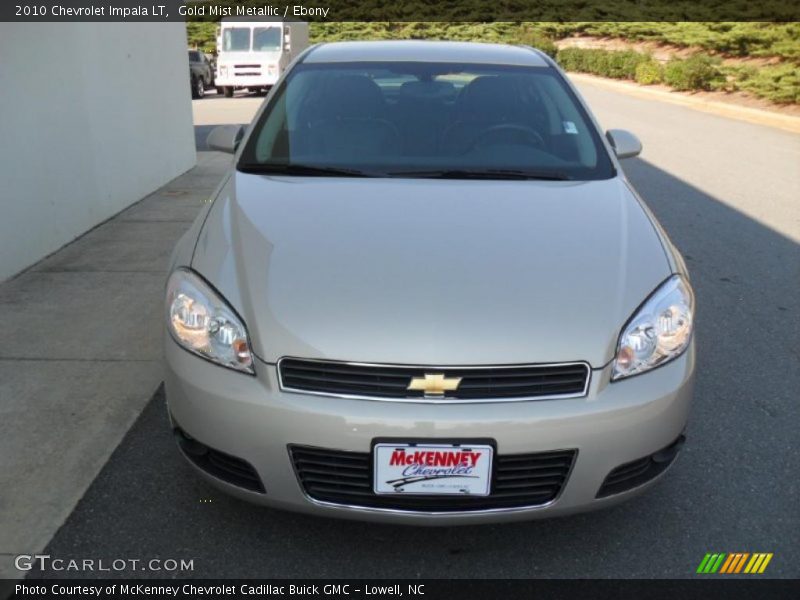 Gold Mist Metallic / Ebony 2010 Chevrolet Impala LT