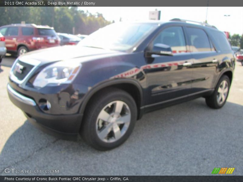 Deep Blue Metallic / Ebony 2011 GMC Acadia SLT
