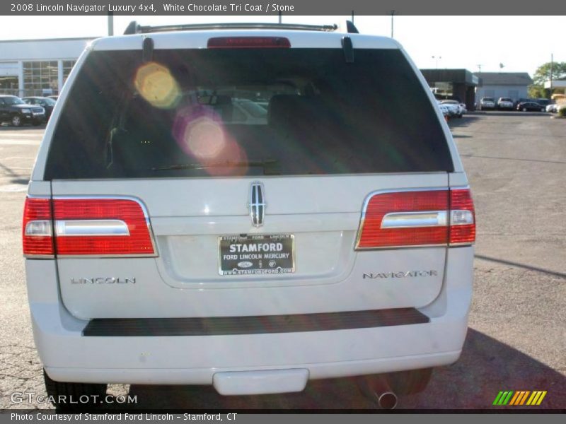 White Chocolate Tri Coat / Stone 2008 Lincoln Navigator Luxury 4x4