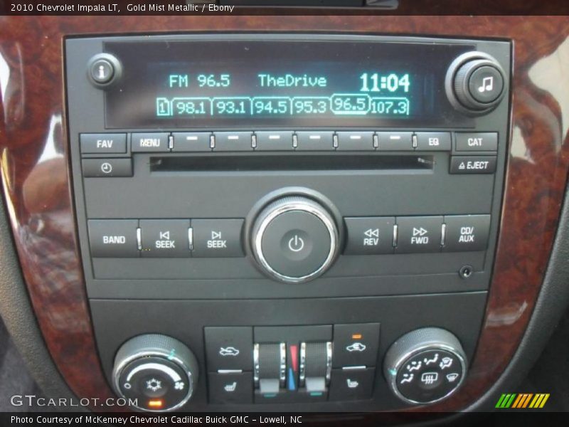 Gold Mist Metallic / Ebony 2010 Chevrolet Impala LT
