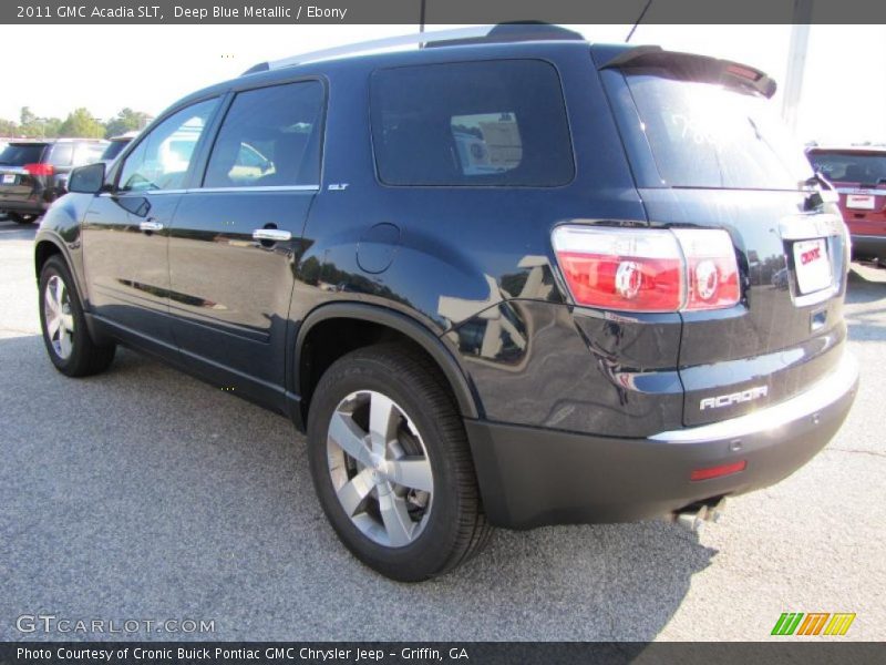 Deep Blue Metallic / Ebony 2011 GMC Acadia SLT