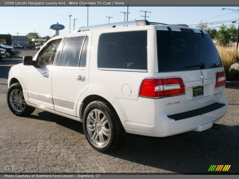White Chocolate Tri Coat / Stone 2008 Lincoln Navigator Luxury 4x4