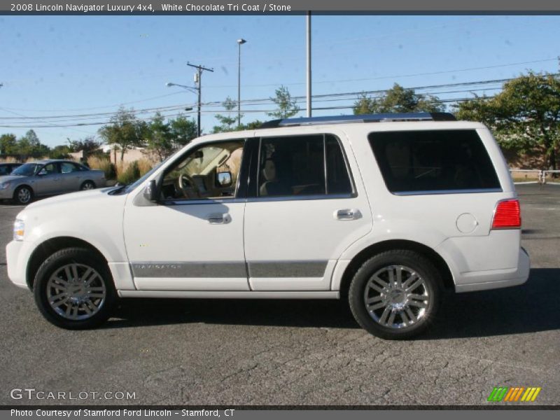  2008 Navigator Luxury 4x4 White Chocolate Tri Coat