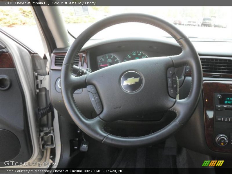 Gold Mist Metallic / Ebony 2010 Chevrolet Impala LT