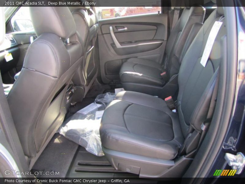  2011 Acadia SLT Ebony Interior