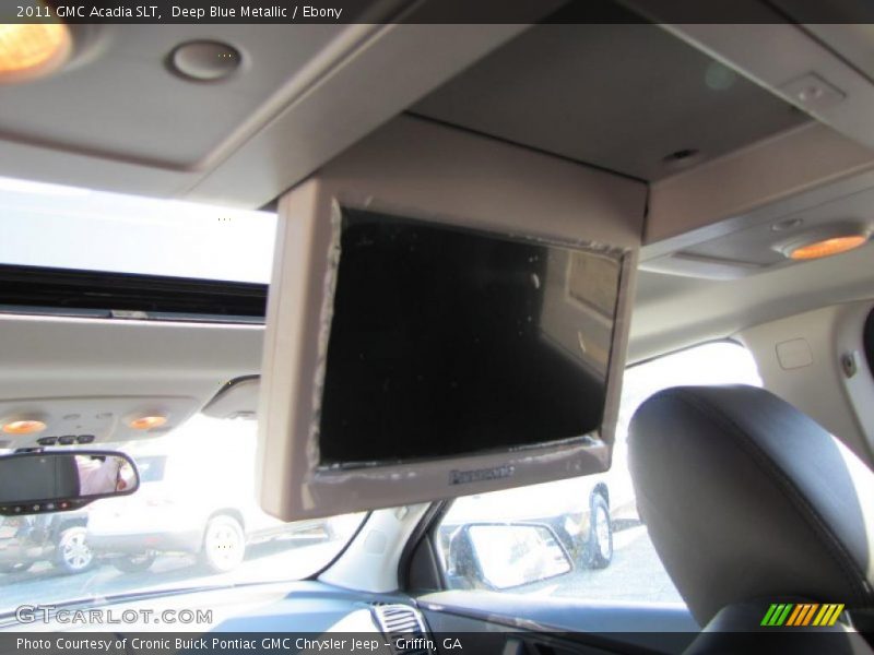  2011 Acadia SLT Ebony Interior