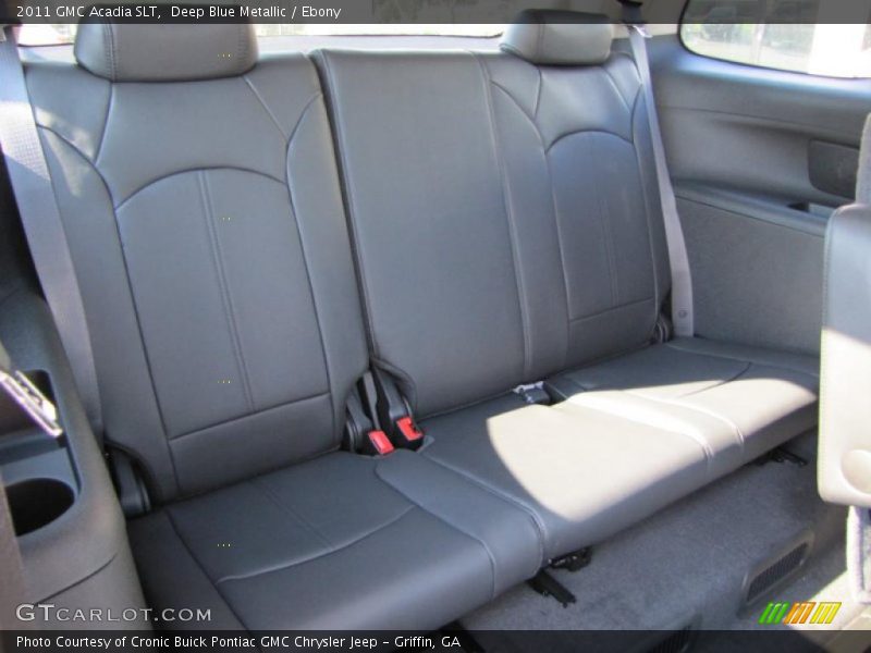  2011 Acadia SLT Ebony Interior