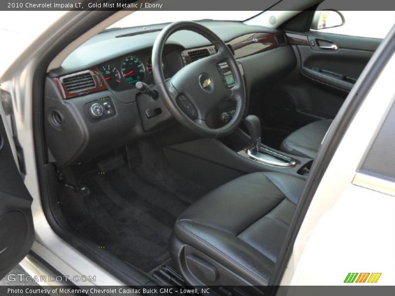 Gold Mist Metallic / Ebony 2010 Chevrolet Impala LT