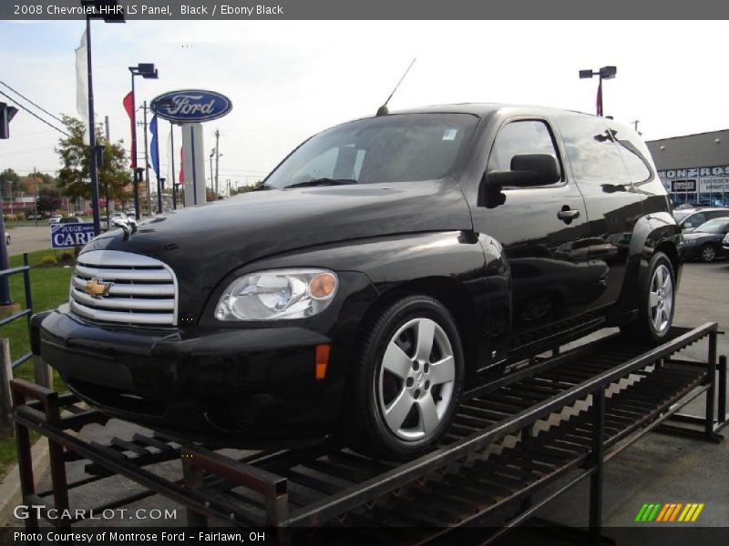 Black / Ebony Black 2008 Chevrolet HHR LS Panel