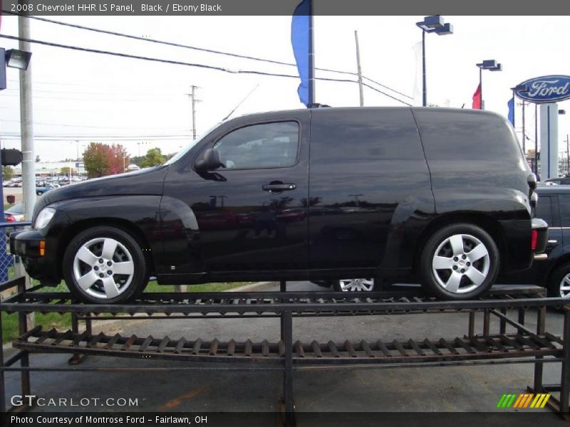 Black / Ebony Black 2008 Chevrolet HHR LS Panel