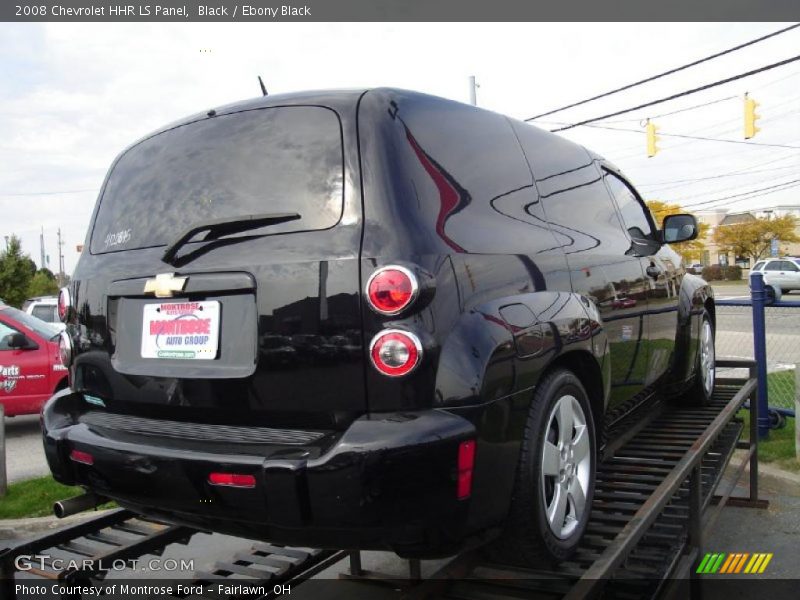 Black / Ebony Black 2008 Chevrolet HHR LS Panel
