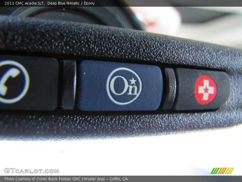 Deep Blue Metallic / Ebony 2011 GMC Acadia SLT