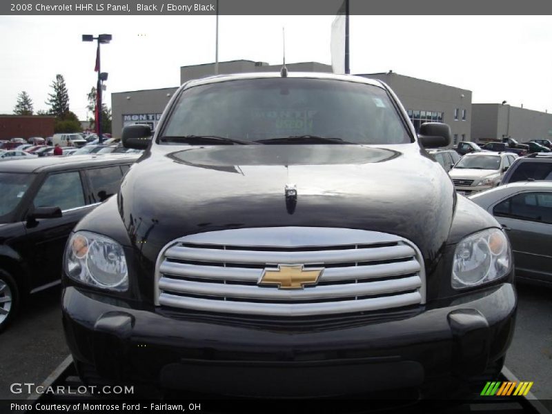 Black / Ebony Black 2008 Chevrolet HHR LS Panel