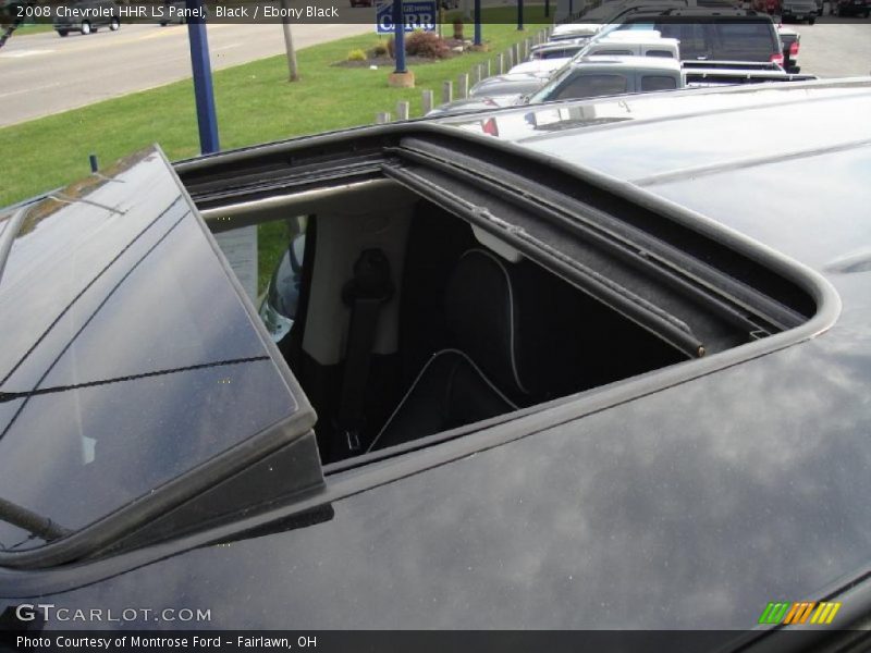 Black / Ebony Black 2008 Chevrolet HHR LS Panel