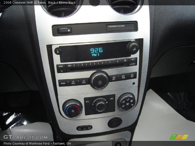 Controls of 2008 HHR LS Panel