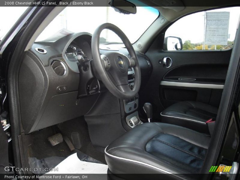  2008 HHR LS Panel Ebony Black Interior