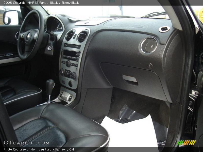 Black / Ebony Black 2008 Chevrolet HHR LS Panel