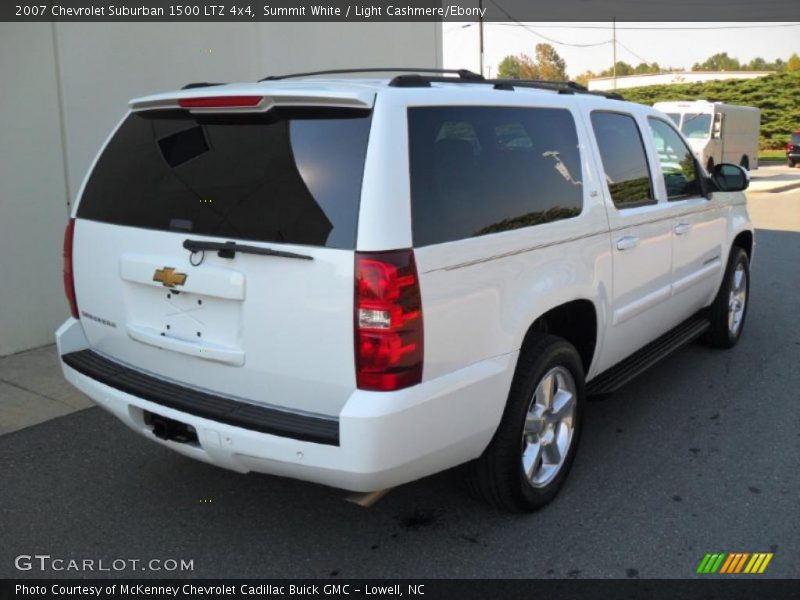 Summit White / Light Cashmere/Ebony 2007 Chevrolet Suburban 1500 LTZ 4x4